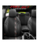 Komplet pokrowców na fotele samochodowe OTOM HORIZON 1801 RED 3-ZIP OTOM OT86743