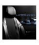 Komplet pokrowców na fotele samochodowe OTOM HORIZON 1808 BLACK/SMOKED 3-ZIP OTOM OT86747