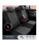 Komplet pokrowców na fotele samochodowe OTOM SWAN 501 BLACK 3-ZIP OTOM OT86751
