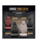 Komplet pokrowców na fotele samochodowe OTOM THRONE 103 RED 3-ZIP OTOM OT86756