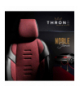 Komplet pokrowców na fotele samochodowe OTOM THRONE 103 RED 3-ZIP OTOM OT86756