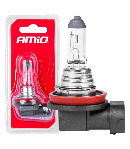 Żarówka halogenowa H11 12V 55W 1szt. blister AMiO 03365