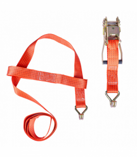 Pas transportowy z napinaczem i szelką 5T 5000kg 50mm 3m AMiO 03317