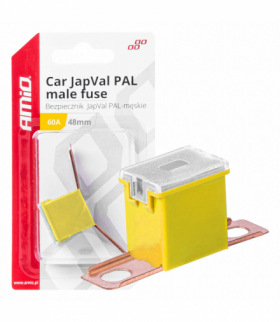 Bezpiecznik samochodowy JAPVAL PAL męski 48mm 60A AMiO 03421