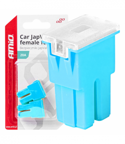 Bezpieczniki samochodowe JAPVAL PAL żeńskie 2 szt. 20A AMiO 03388