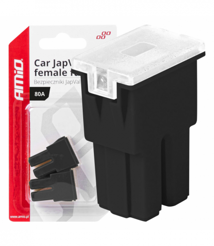 Bezpieczniki samochodowe JAPVAL PAL żeńskie 2 szt. 80A AMiO 03394