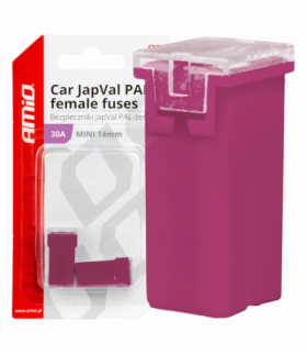 Bezpieczniki samochodowe JAPVAL PAL żeńskie 2 szt. 30A AMiO 03437