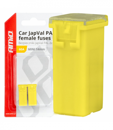 Bezpieczniki samochodowe JAPVAL PAL żeńskie 2 szt. 60A AMiO 03440