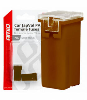 Bezpieczniki samochodowe JAPVAL PAL żeńskie 2 szt. 70A AMiO 03441