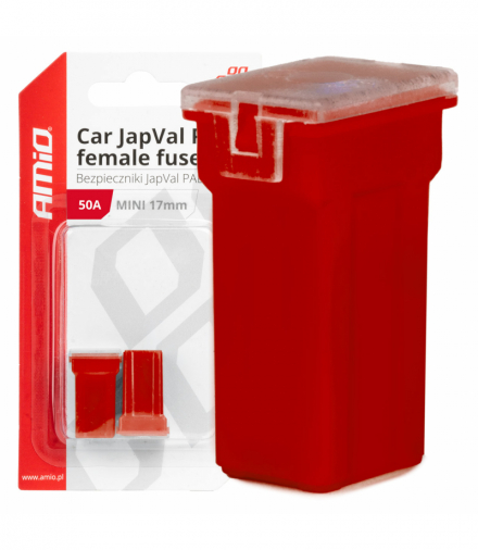Bezpieczniki samochodowe JAPVAL PAL żeńskie 50A AMiO 03446