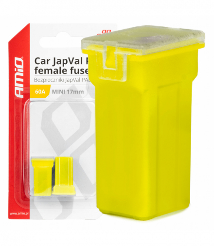 Bezpieczniki samochodowe JAPVAL PAL żeńskie 2 szt. 60A AMiO 03447