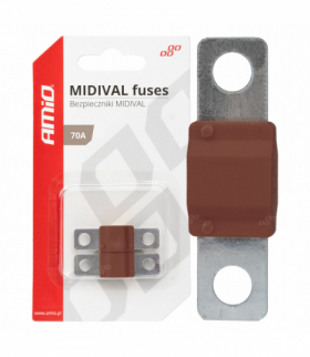 Bezpieczniki samochodowe MIDIVAL MTA 70A 2 szt. AMiO 03477