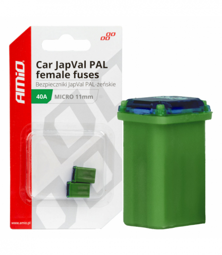 Bezpieczniki samochodowe JAPVAL żeńskie 40A 2 szt. AMiO 03461