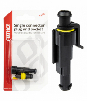 Kostka wtyk złącze hermetyczne superseal 1 PIN AMiO 03517