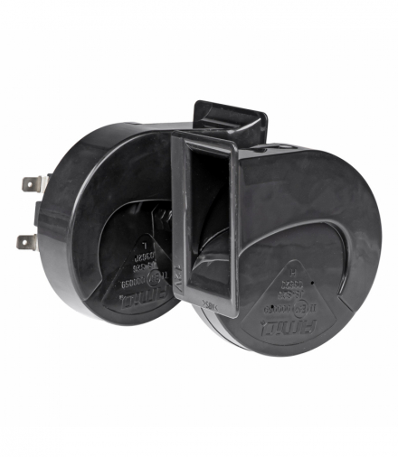 Klakson sygnał dźwiękowy 12V 2 sztuki AMiO 03620