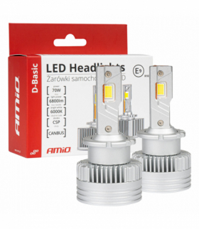 Żarówki żarniki LED seria D-Basic D4S D4R 6000K Canbus AMiO 03629