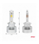 Żarówki żarniki LED X AllinOne D2S D2R D4S D4R 6000K Canbus AMiO 03670