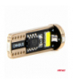 Żarówki LED CANBUS T10e W5W 3x2055 SMD White 12V 24V AMiO 03720