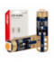 Żarówki LED STANDARD Red czerwone W1W T5 12V 3030 1LED HP AMiO 03727