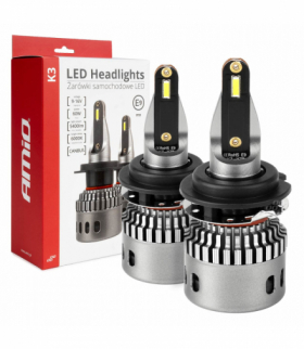 Żarówki samochodowe LED seria K3 H7-6 12V 6000K Canbus AMiO 03685