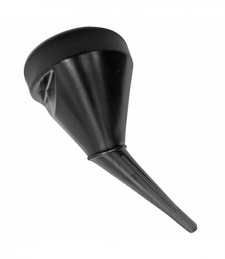 Lejek uniwersalny plastikowy skośny do paliwa cieczy benzyny 14 cm AMiO 04054