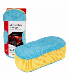Gąbka do mycia auta samochodu z mikrofibry AMiO 03840
