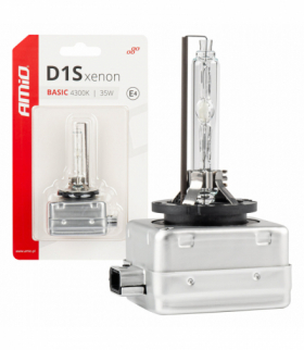 Żarówka ksenonowa żarnik xenon D1S 35W 4300K BASIC blister AMiO 03863
