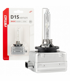 Żarówka ksenonowa żarnik xenon D1S 35W 6000K BASIC blister AMiO 03864