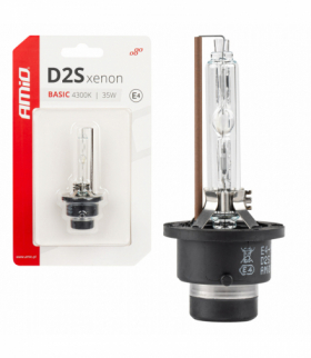 Żarówka ksenonowa żarnik xenon D2S 4300K BASIC blister AMiO 03860