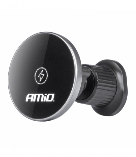 Uchwyt do samochodu na telefon z ładowarką indukcyjną do kratki My Mag 15W AMiO 03773