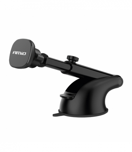Uchwyt do samochodu na telefon szybę kokpit deskę magnetyczny AMiO 03788