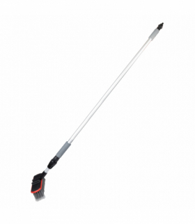 Szczotka teleskopowa przepływowa do mycia samochodu auta 141-240 cm AMiO 03951