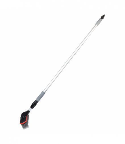 Szczotka teleskopowa przepływowa do mycia samochodu auta 141-240 cm AMiO 03951
