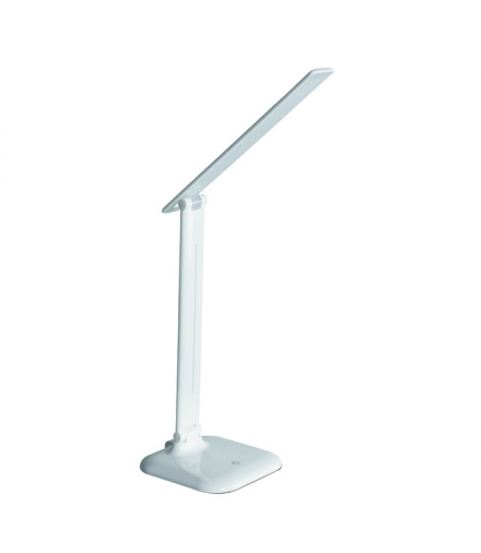 DOSAN LED W BIAŁA Lampka biurkowa LED Kanlux 26690 możliwość zmiany natężenia światła (3 poziomy)