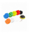 Zestaw gąbek do polerowania gąbki polerskie 8 el.+ dysk 80 mm + adapter M14 AMiO 03699