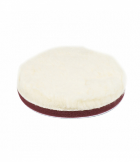 Pad polerski wełniany futro polerskie soft miękki na rzep 125 mm AMiO-03704 AMiO 03704