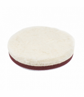 Pad polerski wełniany futro polerskie medium średni na rzep 125 mm AMiO-03705 AMiO 03705
