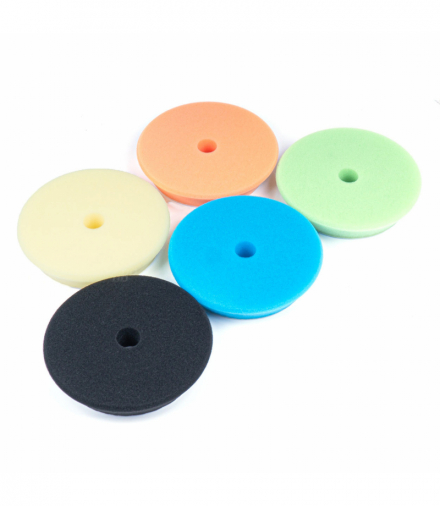 Zestaw gąbek do polerowania gąbki polerskie 5 szt. 125 mm/ 150 mm AMiO 03709