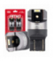 Żarówki LED FULL CANBUS PRO W21/5W 2x1860 SMD białe 12V 24V AMiO 03601