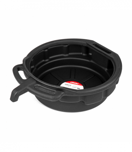 Miska z lejkiem do zlewania oleju spuszczania płynów cieczy 10 l 50 cm AMiO 04052