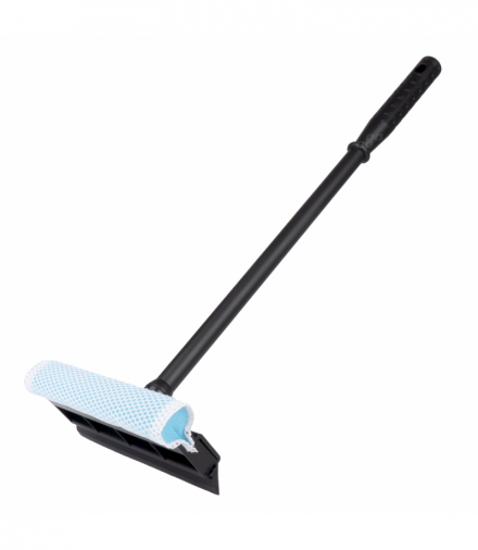 Myjka do szyb okien luster plastikowa + ściągaczka do wody 54 cm AMiO 03852