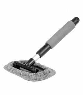 Myjka do szyb okien luster teleskopowa prostokątna mikrofibra 30,5/46 cm AMiO 03859