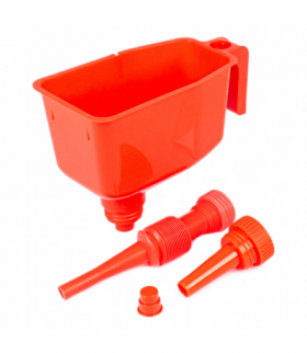 Lejek plastikowy uniwersalny wielofunkcyjny 5w1 16,5 cm AMiO 04040