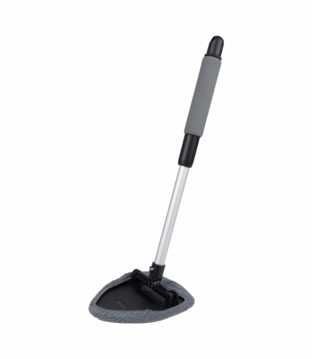 Myjka teleskopowa do mycia szyb okien mikrofibra trójkątna AMiO 03858