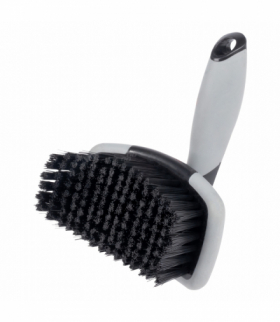 Szczotka do mycia czyszczenia kół felg kołpaków szeroka 17 cm AMiO 04030