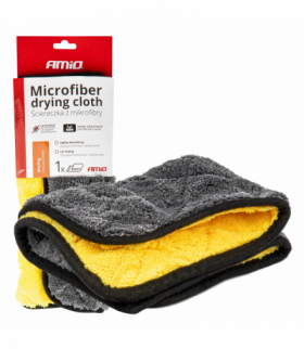 Mikrofibra ręcznik do osuszania samochodu 40x30 cm 800g AMiO 03980