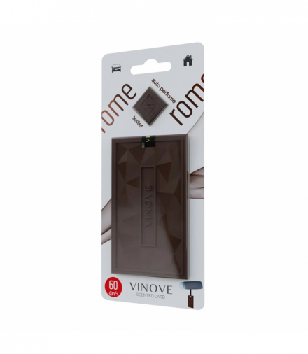 Vinove Zawieszka zapachowa do samochodu Rome Wood Scented Card VINOVE V11295/V18-10