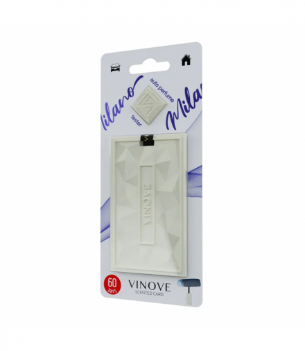 Vinove Zawieszka zapachowa do samochodu Milano Modern Wood Scented Card VINOVE V11294/V18-14