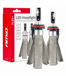 Żarówki samochodowe LED seria FLEX+ H15 6000K 12V 24V Canbus AMiO 03666
