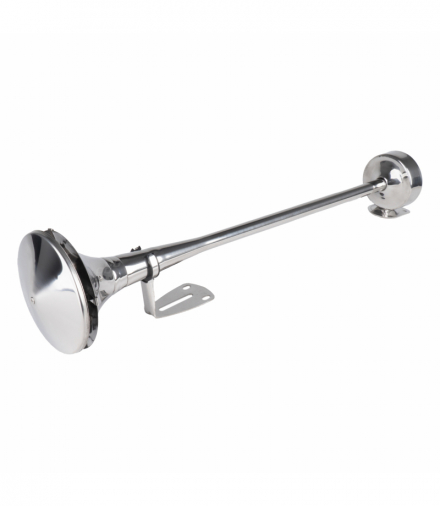 Klakson fanfara sygnał dźwiękowy chrom 620 mm 12V 24V LowTone AMiO 04078